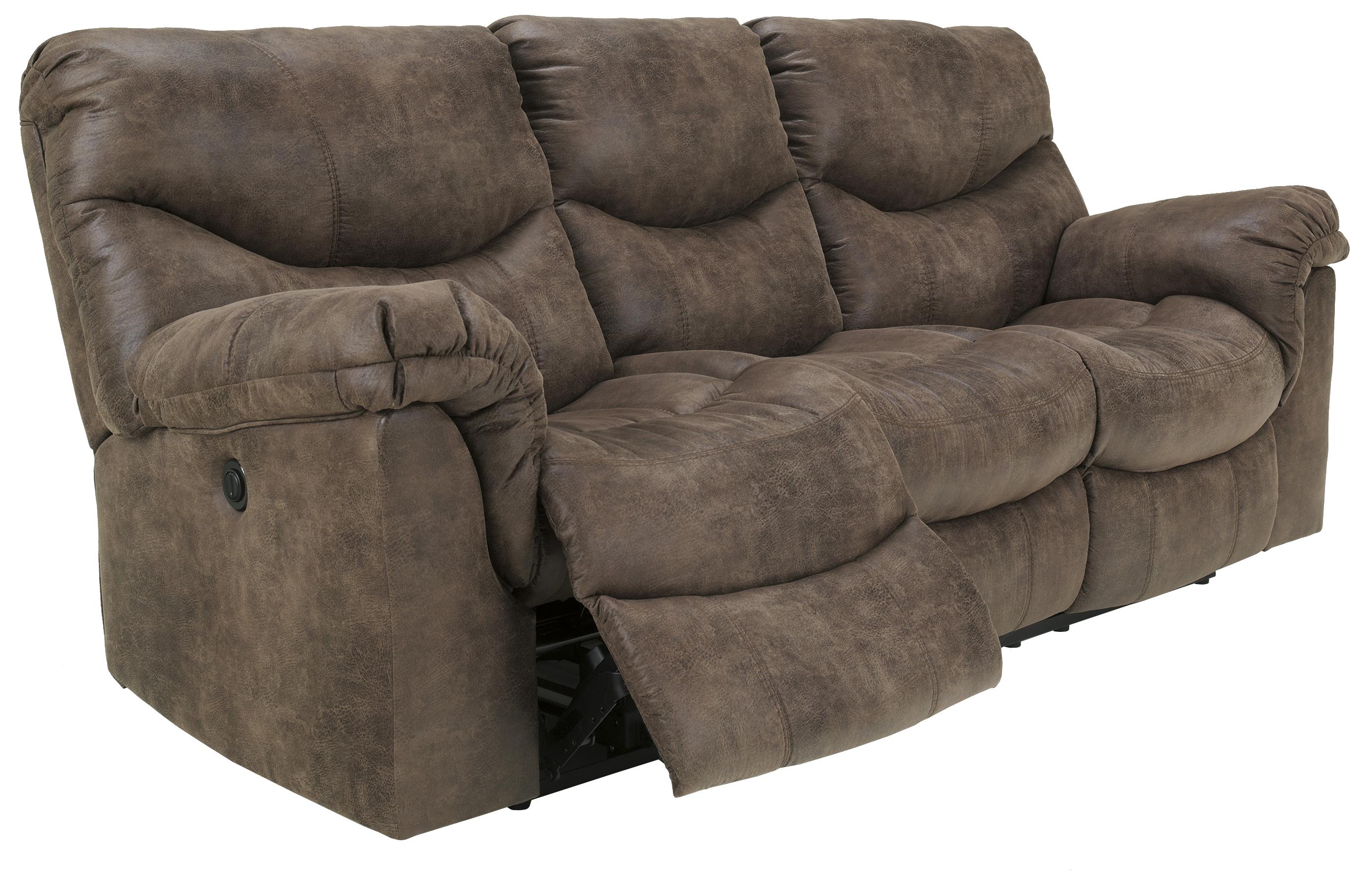 Signature Design by Ashley Alzena Gunsmoke 7140088 Reclining Sofa